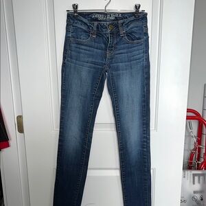American Eagle Outfitters Blue Skinny Jeans